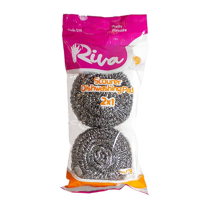 سیم ظرفشویی 20 گرمی ( 2 عددی ) ریوا