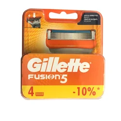 تیغ یدک ژیلت مدل 5 Fusion بسته 4 عددی