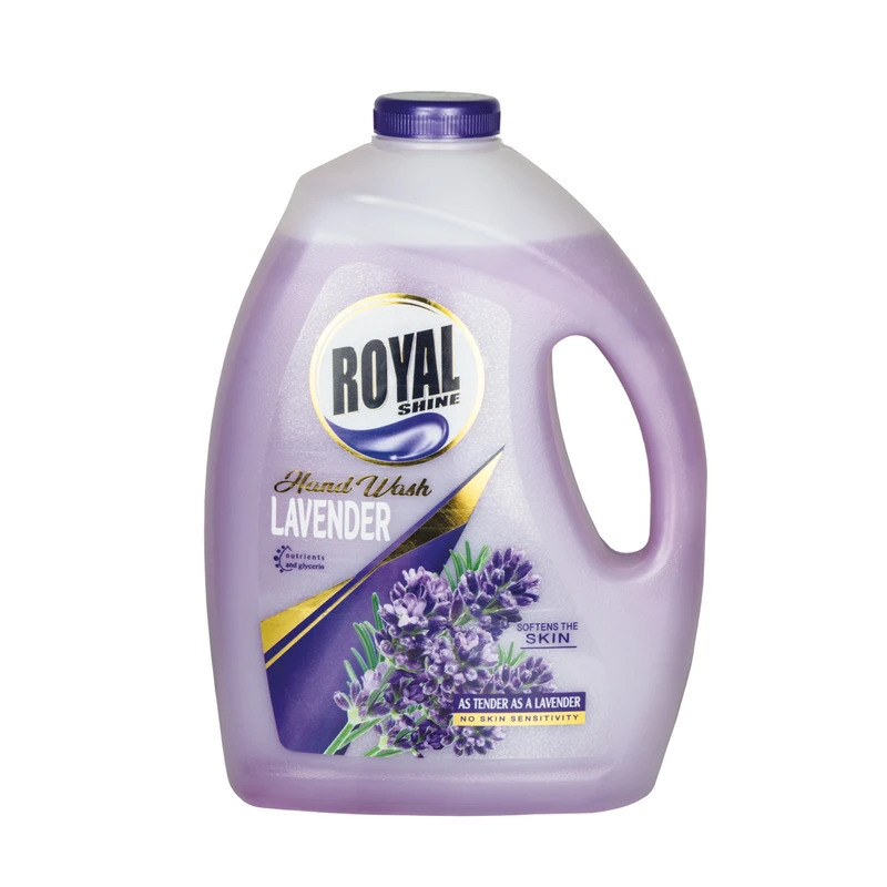 مایع دستشویی رویال شاین مدل لاوندر حجم 4 لیتر