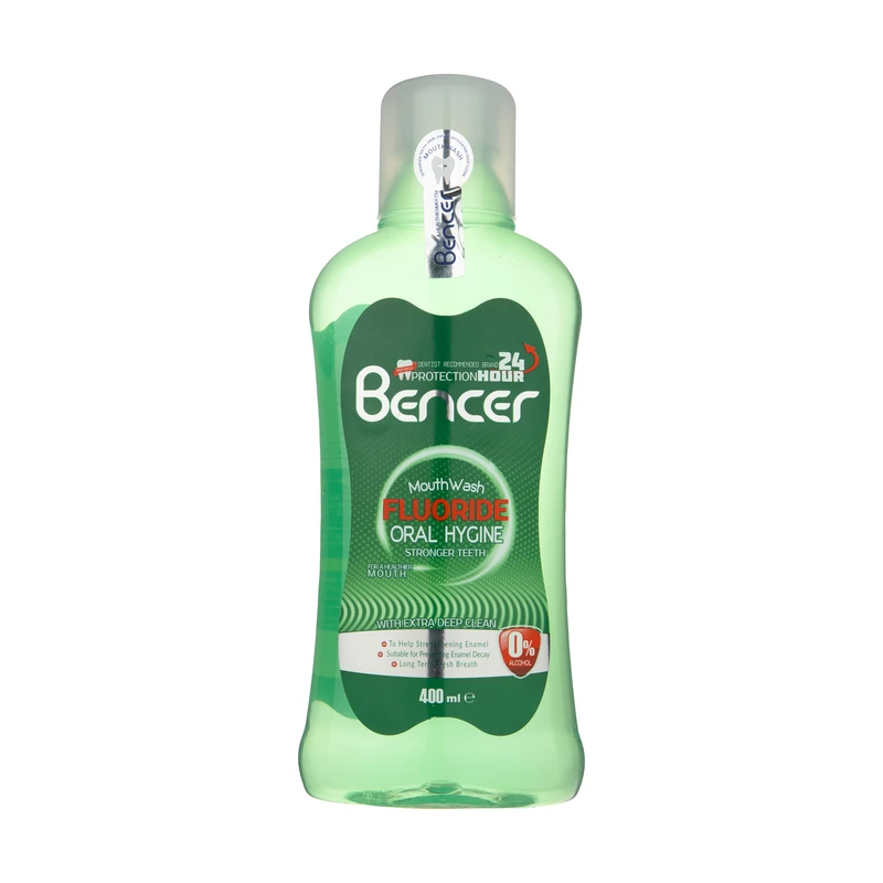 دهان شویه بنسر مدل Fluoride حجم 400 میل
