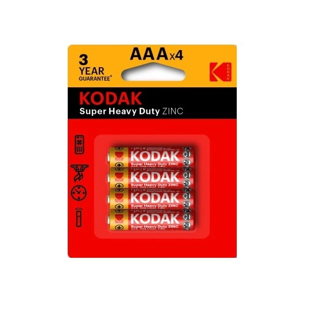 باتری نیم قلمی کداک مدل Super Heavy Duty ZINC